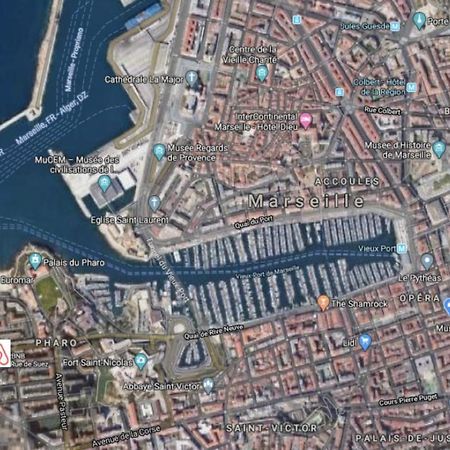 Le Suez Appartement au bord de mer Catalans-Pharo Marseille Extérieur photo