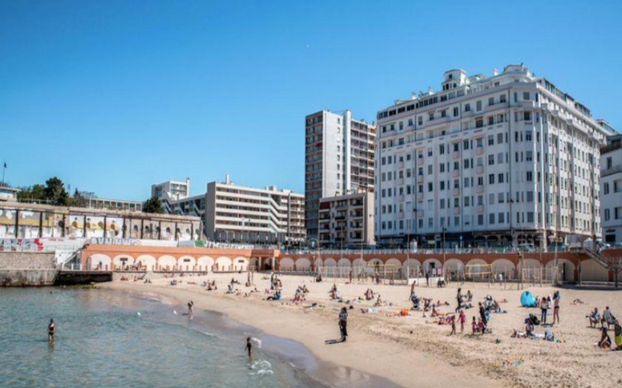 Le Suez Appartement au bord de mer Catalans-Pharo Marseille Extérieur photo