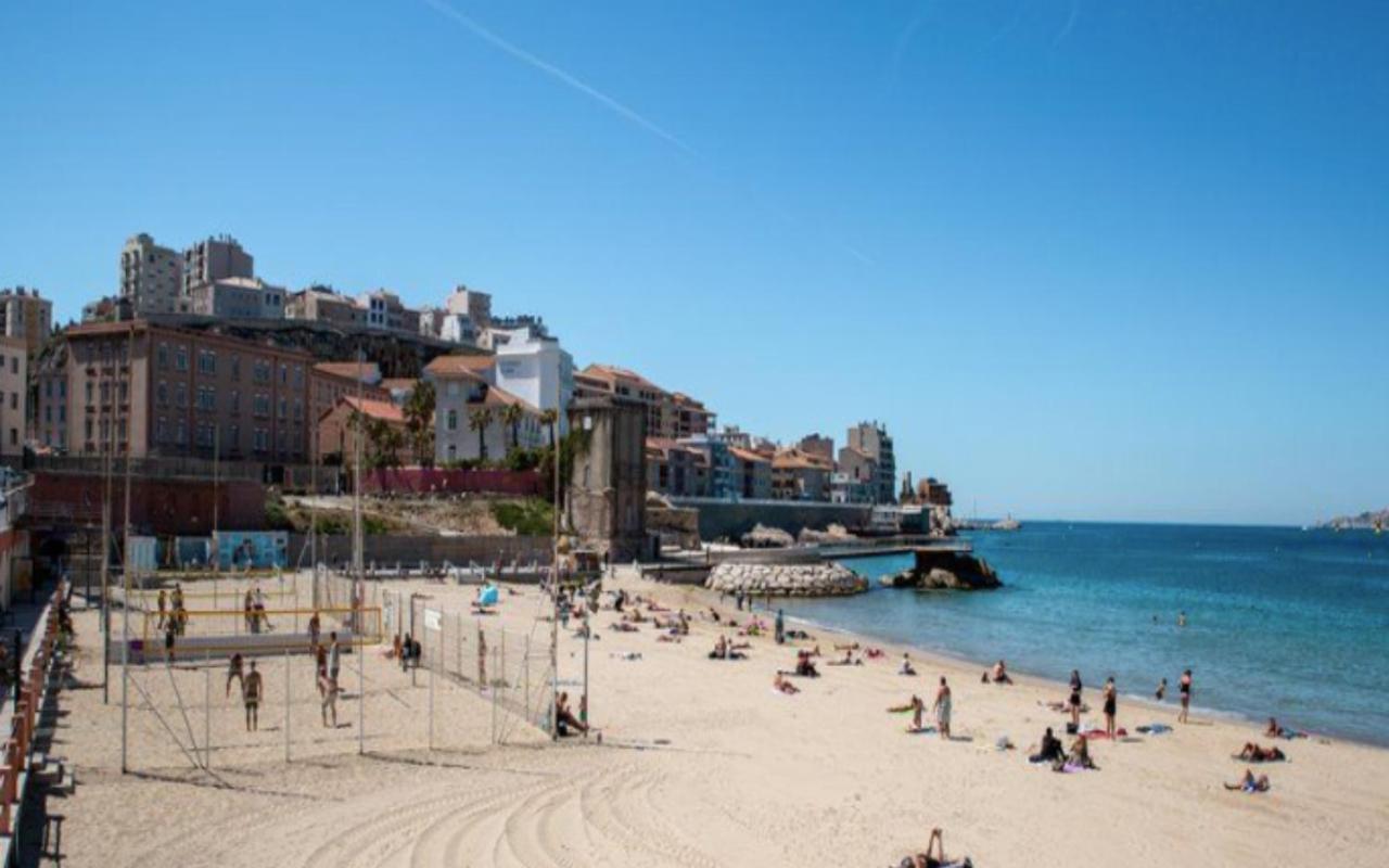 Le Suez Appartement au bord de mer Catalans-Pharo Marseille Extérieur photo